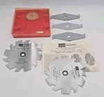Vintage Craftsman Kromedge Dado Set 6" 9-3258 Tools Chippers Saw Blades Usa. Fixed Price $29.95.