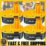 4PACK For Dewalt 14.4V Battery DC9091 DW9091 DW9094 DE9091 3600MAH Cordless. Fixed Price $237.00.
