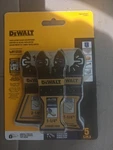 Dewalt DWA425RSET Carbide Oscillating Tool Blade Assortment 5-PACK. Fixed Price $17.33.