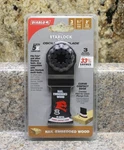 Diablo Amped Nail-embedded Wood Starlock Oscillating Blade. Fixed Price $29.99.