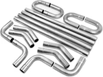 2.5'' Custom Exhaust Kit Universal Mild Steel Tubing 2.5&APOS;&APOS;, Silver. Fixed Price $225.42.