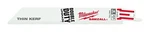 Milwaukee 48005186 5-PACK 6" 24 Tpi Metal Cutting Sawzall Blades. Fixed Price $21.74.
