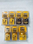 Dewalt 7 Piece Set Of Bi-metal Hole Saws New In Package. Fixed Price $34.50.