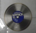 Superior 82-200 Diamond Wet Saw Blade Continuous Rim 5/8" Arbor. Fixed Price $8.00.