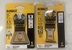Dewalt Lot Of Oscillating (1) DWA4283 2-1/8 DWA4258 1-1/4 Metal Wood Sheet. Fixed Price $17.99.