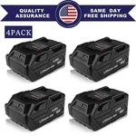 4-PACK For Ridgid R840085 6.0AH Hyper Lithium Battery Rigid 18VOLT R840087. Fixed Price $156.99.