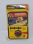 Irwin Miter Laser Guide W/case 3061001 Fits 1/4"-8 1/2" 10" & 12" Saws Nos. Fixed Price $34.99.