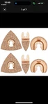 5PCS Universal Carbide Oscillating Saw Blades, Hemunc Mixed Multitool. Fixed Price $30.00.