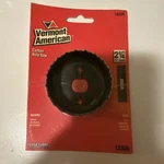 B0233 Vermont American Carbon Hole Saw, 1/4", Pn 18336. Fixed Price $5.00.