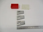 Craftsman # 9-23215 Bevel Panel Raising Cutters Set Of (3) Blades Sharp Ln. Fixed Price $6.97.