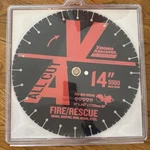 Virginia Abrasives Fire Rescue Diamond Blade 14" All Cut. Fixed Price $169.99.