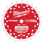 Milwaukee 48-40-0742 7-1/4" 24T Thick Kerf Framing Circular Saw Blade Pk. Fixed Price $22.97.
