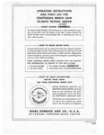 Craftsman 113.29992 10" Tilt-arbor Bench Saw Instructions. Fixed Price $20.24.