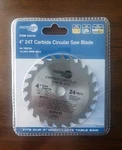 Portland Saw 4" Carbide Circular Blade Teeth (68400). Fixed Price $14.25.