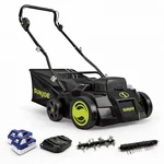 Sun Joe 24V-X2-DTS15 Cordless Scarifier And Dethatcher Brushless Motor With. Fixed Price $224.99.