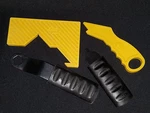 Florcraft Tile Saw Replacement Miter Gauge, Pusher & Arbor Tools. Fixed Price $24.99.