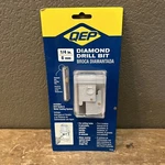 New Roberts Qep 10568Q 1/4-INCH Porcelain Marble Granite Diamond Drill Bit. Fixed Price $6.99.