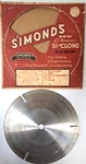 Simonds New Chrome Si-clone Saw Blade Original Sleeve #61-18180 Plywood. Fixed Price $12.93.