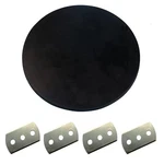 4PCS Blades For CUTTER&1PCS Round Black Mat Cloth Sample Disk Cutter, Fab.... Fixed Price $17.09.