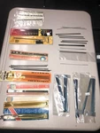 Lot Coping Jewelers Scroll Mini Hacksaw Blades Olson Dewalt Allway Parker. Fixed Price $32.00.