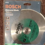 Bosch DB743C 7" Diamond Saw Blade For Ceramic Tile, Porcelain, Slate. Fixed Price $40.00.