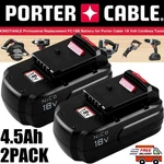 2PACK For Porter Cable PC18B 18VOLT Nicd PC186CS Battery PCC489N PC188. Fixed Price $36.00.