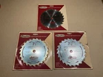3 Dayton Circular Saw Blade Mod# 4X024A Chisel Tooth Quality Steel 5/8 Arbor. Fixed Price $15.00.