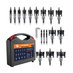 Carbide Hole Saw Kit Metal Tct Drill Bit Set Cutter For.... Fixed Price $122.57.