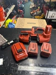 Hilti 22-VOLT 4-A22 Cordless Band Saw Kit (HPB026387). Fixed Price $199.99.