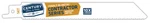 Century 07614 Contractor Series 14TX6" Cobalt Bi-metal Reciprocating Saw Blade. Fixed Price $9.99.