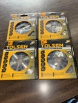 Tolsen 4-1/2 Segmented Diamond Wheel Cutting Discs Dry/wet Angle Grinder 76702. Fixed Price $26.67.