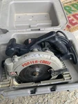 Porter Cable 743 1/4" Circular Saw 120V Corded Electric With Case Used. Fixed Price $95.00.