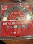 Grip-rite GRSDB71 7.0" Industrial Diamond Saw Blade Red 03251. Fixed Price $12.95.