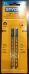 Spyder 300019 Skeleton 4" Metal U-shank Jig Saw Blade 2 Pack. Fixed Price $7.99.