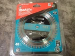New Makita A-98809 6 1/2" X 48T Carbide Tipped Cordless Plunge Saw Blade (BN290). Fixed Price $49.99.