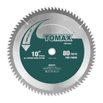 Tomax 10 Inch 80T Silver Blade For Wood Miter And Table Saws Lifetime War.... Fixed Price $42.99.