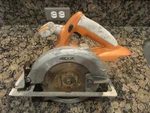 Rough Looking But Great Operating Ridgid Cordless 6 1/2" Circular Saw R845 Video. Fixed Price $26.00.