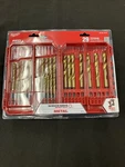 48-89-4672 Milwaukee 1/16" 1/2" Titanium Shockwave Drill Bit Set 29 Pc. Fixed Price $79.00.
