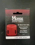 Morse Master Cobalt 2 5/8" Bi - Metal Hole Saw ( 67MM). Fixed Price $25.00.