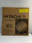 Hitachi 14" Metal Dry Cutting Saw Blade, 726137, Atb Tungsten Carbide Tipped. Fixed Price $86.84.