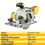 Cordless Circular Saw For Dewalt 20V Max Battery, Brushless Motor 6.5 Inches. Fixed Price $48.90.