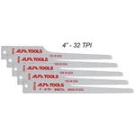 Alfa Tools JSA432P Bi-metal 4" Tpi Air Saw Blade, 5 Per Tube. Fixed Price $19.99.
