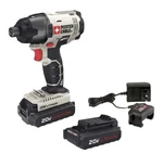 Porter-cable PCC641LB 20V Li-ion Impact Driver Kit 1/4" Chuck Batteries. Fixed Price $104.99.