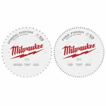 Milwaukee Accessory 48-40-1232 44-TOOTH And 80-TOOTH Circular Saw Blade. Fixed Price $89.97.