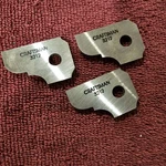 Craftsman Piece Blade Set 9-3212 5/8" Cove & Bead Cutters, New Old Stock #2. Fixed Price $9.99.