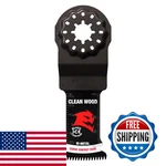 Diablo Demon Starlock Bi-metal Oscillating Blade For Clean Wood. Fixed Price $38.37.