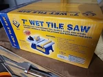 Qep 60087 Wet Diamond Tile Saw 7" Blade, Brand New Original Box & Free Same. Fixed Price $160.00.