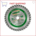 Oshlun SBW-055036 5-1/2-INCH Tooth Atb Finishing And Trimming Saw Blade With. Fixed Price $21.19.