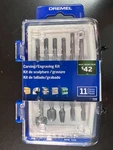 Dremel 729-02 11 Pc Carving/engraving Rotary Accessory Micro Kit 3031. Fixed Price $19.00.