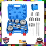 Dehuiwi 9PCS Masonry Hole Saw, Concrete Kit 4 Inch Sds Plus Max Bit .... Fixed Price $90.90.